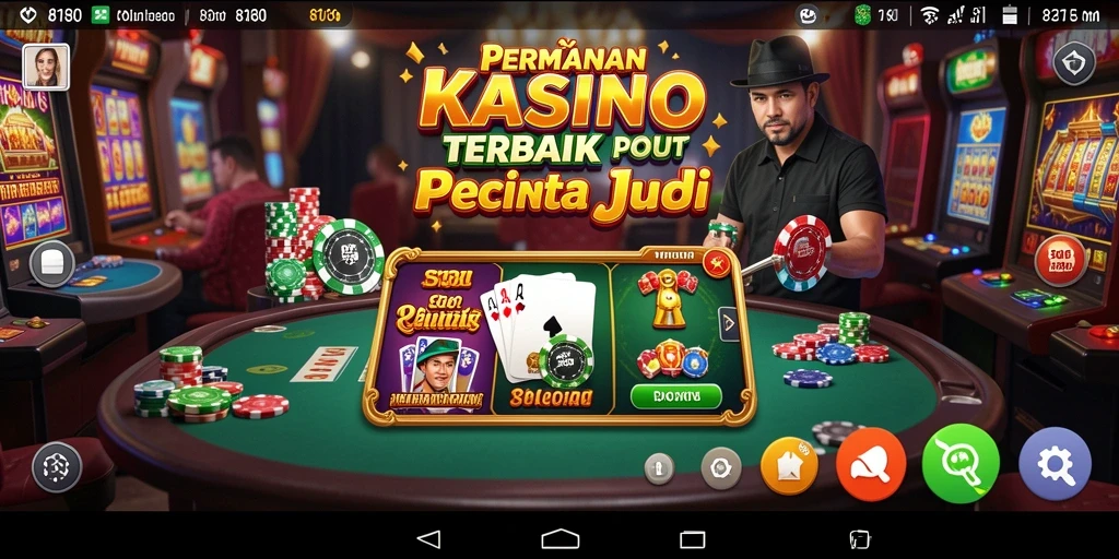 Tampilan permainan seru dari 8180 dengan berbagai pilihan taruhan.