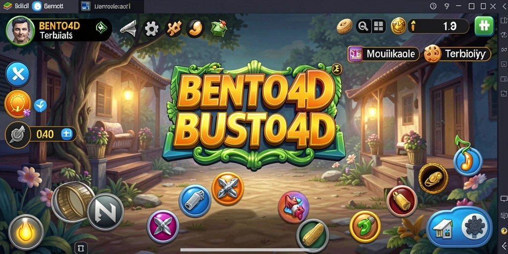 Tampilan antarmuka pengguna BENTO4D yang menarik dan fungsional.
