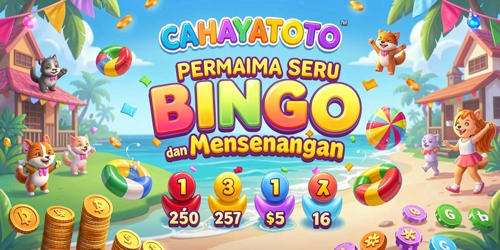 Tampilan gameplay mendebarkan dari CAHAYATOTO saat bermain Bingo.