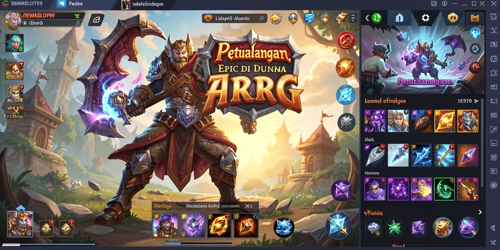 Tampilan gameplay seru dalam DEWASLOT99 dengan aksi yang mendebarkan.