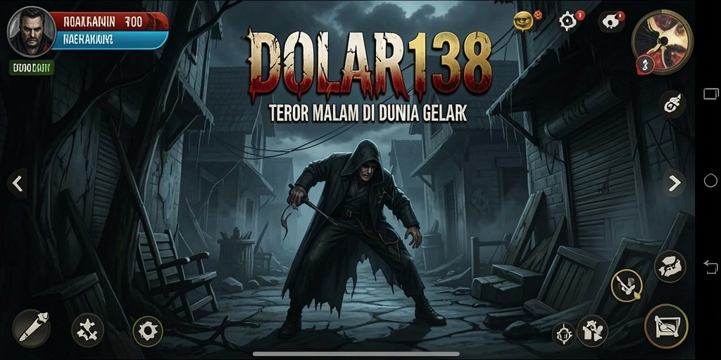 Tangkapan layar DOLAR138 menampilkan suasana menyeramkan dalam gameplay.
