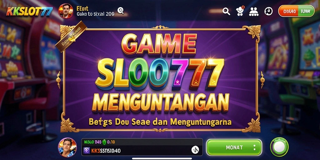 Tampilan gameplay KKSLOT777 dengan grafis menawan dan fitur menarik.