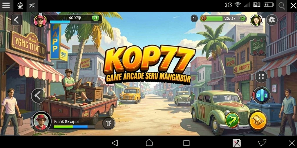 Tampilan gameplay seru dan menantang dalam KOPI77 yang memikat pemain.