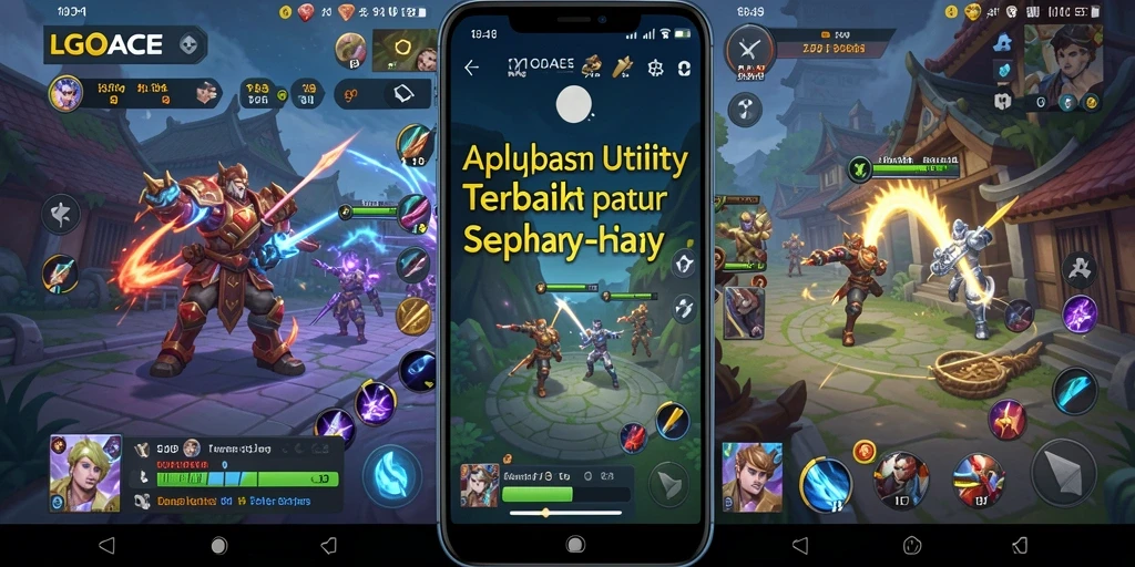 Tampilan antarmuka LGOACE yang intuitif dan menarik.