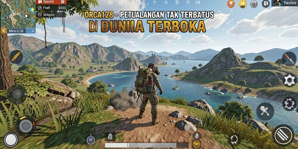 Tangkapan layar menunjukkan eksplorasi mendalam di lingkungan Open World.