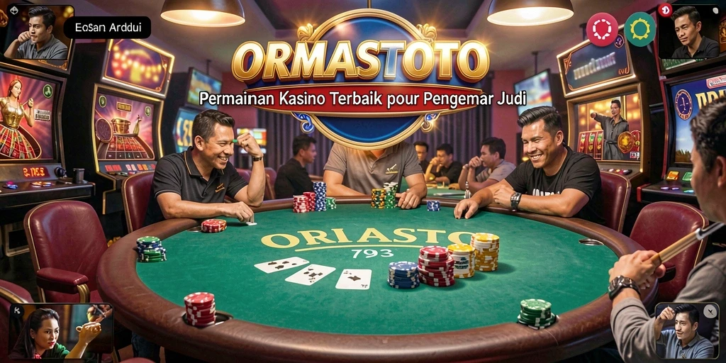 Screenshot gameplay ORMASSTOTO menampilkan keseruan bermain kasino.