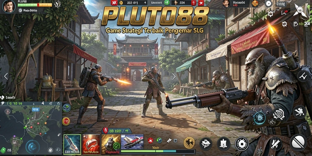Gameplay seru dan strategi mendalam di PLUTO88.