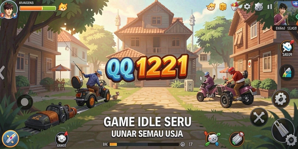 Tampilan gameplay QQ1221 dengan mekanisme Idle yang menarik.