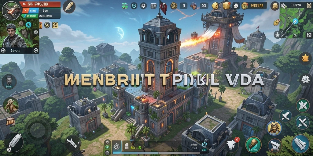 Tampilkan gameplay seru dari RP6789 dalam pertahanan menara.