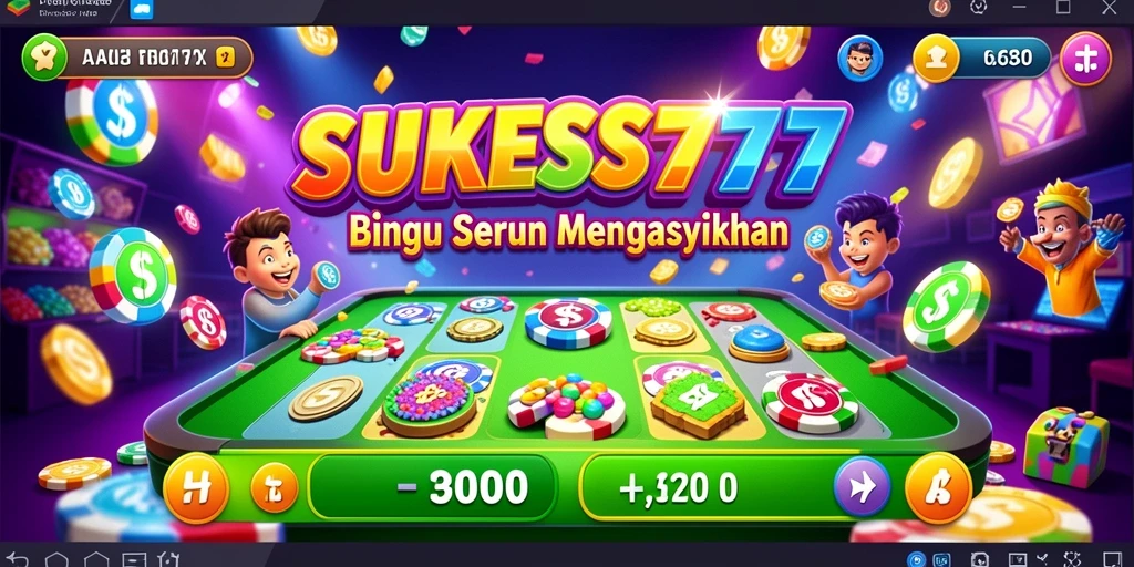 Screenshot gameplay Bingo di SUKSES777 yang menunjukkan keseruan permainan.