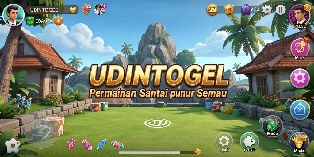 Screenshot gameplay UDINTOGEL menampilkan keseruan bermain.